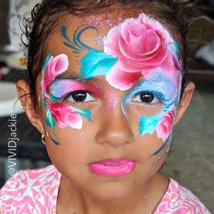JPDTAP 103 Face Painting Double Stencil - Big Eyes Fairy – Vivid Glitter